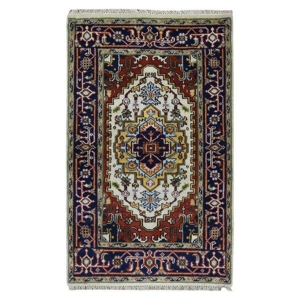 Handmade Fine Serapi Oriental Rug - 3' x 5'