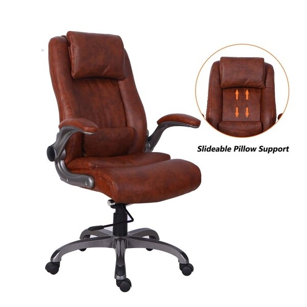 Shop Ergonomic High Back Office Chair Flip-up Arms & 360 motion ...