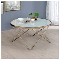 Buy Gold Glass Coffee Tables Online At Overstock Our Best Living Room Furniture Deals