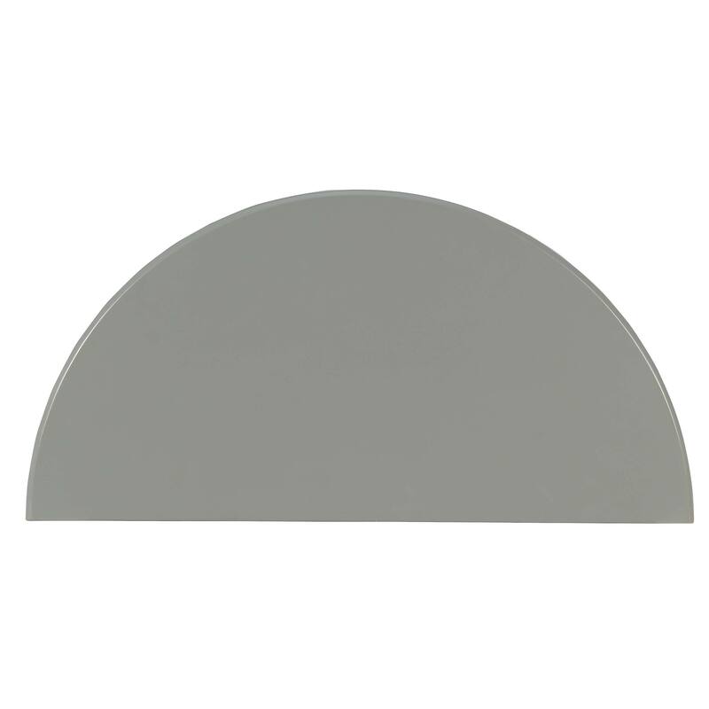 Urban Designs Half Moon Console Table - Gray