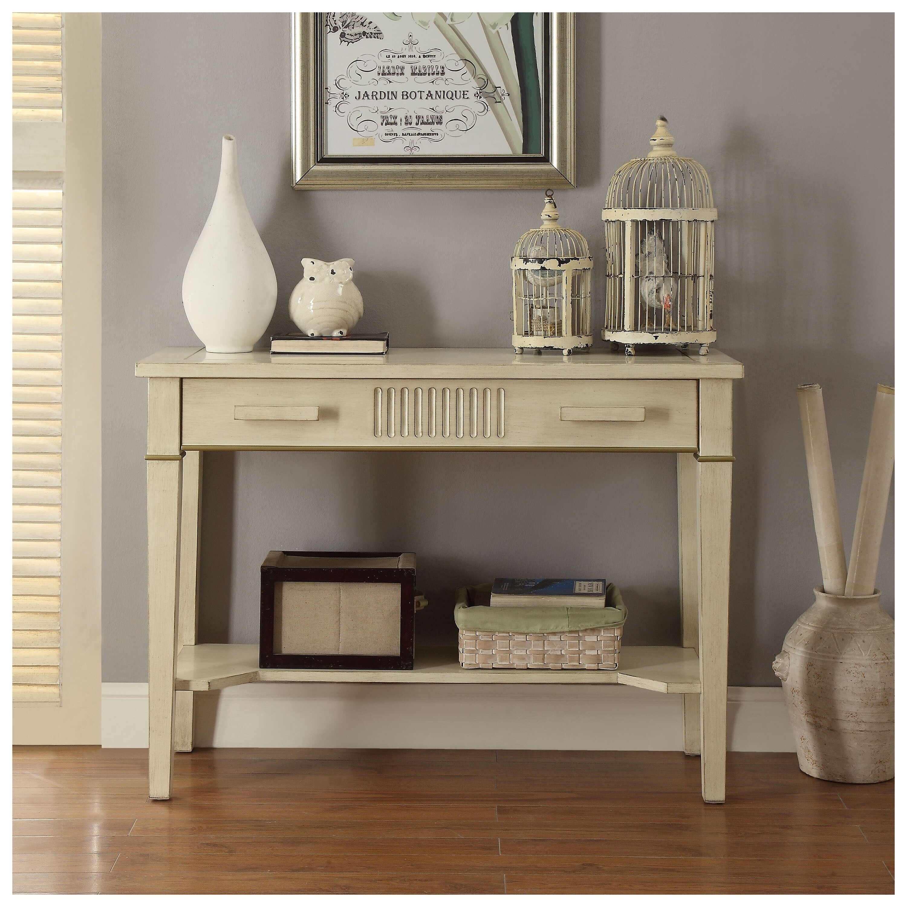 20 inch console table