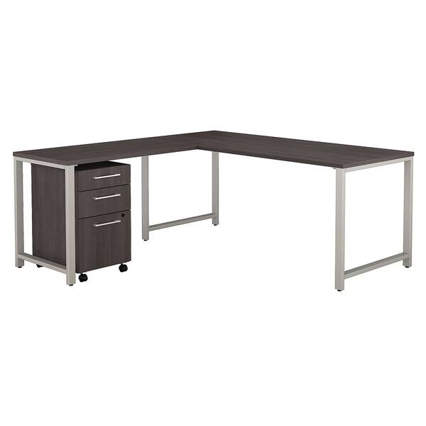 Shop Bush Business Furniture 400 Series 72w L Shaped Desk With