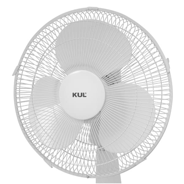 Shop Kul 16 Oscillating Table Fan With 3 Speeds White Free