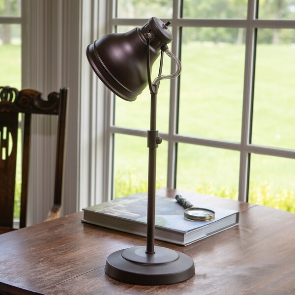 Shop Desk Task Table Lamp with Adjustable Shade Free Shipping Today