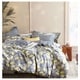 Porch & Den Woodgrove Grey/ Yellow Leaf Pattern Cotton Comforter Set ...
