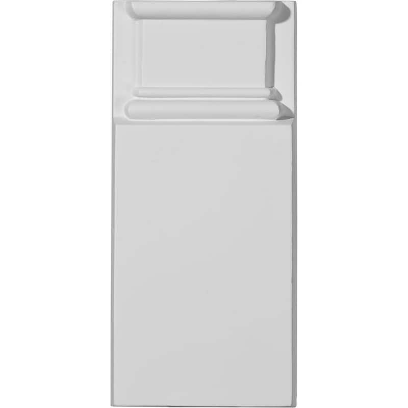 4 1/8"W x 9"H x 1 1/8"P Jefferson Plinth Block