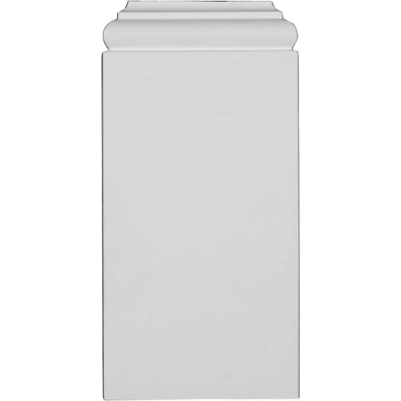 5"W x 10 1/4"H x 1 1/4"P Traditional Plinth Block