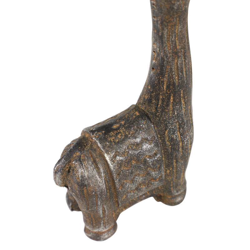 Black Metal Llama Decorative Sculpture (Set of 3) - S/3 8", 7", 5"H