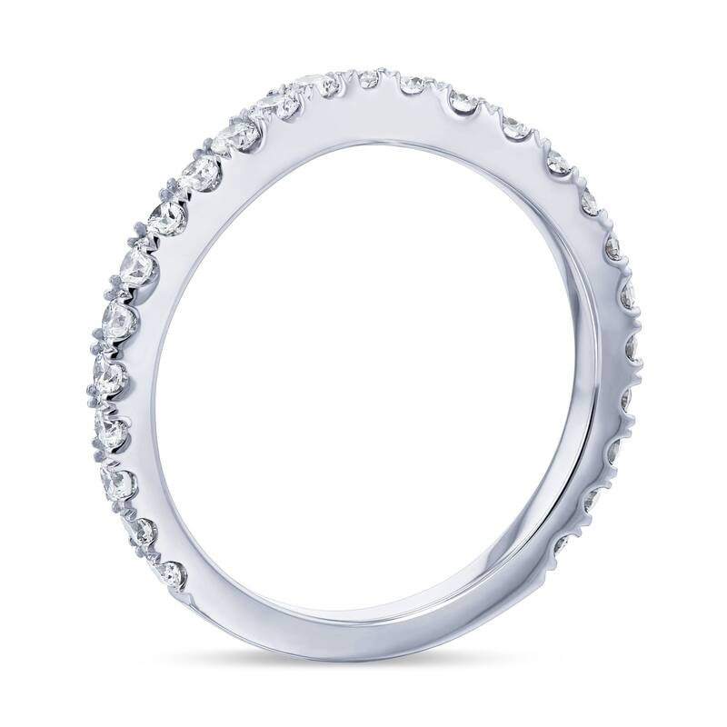 Annello by Kobelli 14K Gold 1/2ct TDW Lab Grown Diamond Curved Wedding Band (DEF/VS) - Fits Annello 62714 Series