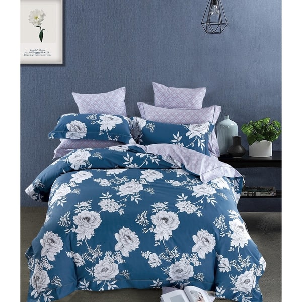 Shop Porch Den Keri Cotton 3 Piece Queen Full Dubet Cover Set