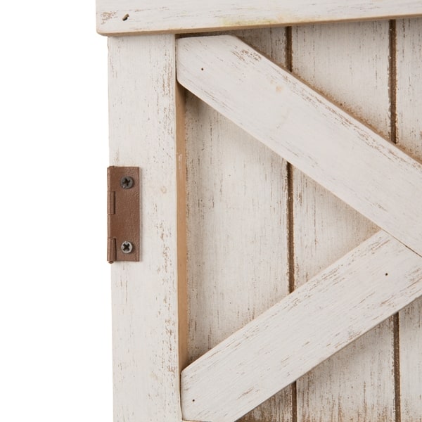 Shop Glitzhome Wooden Thanksgiving Barn Door Decor Overstock 28589810