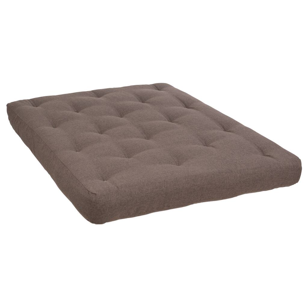 Wolf Corporation's USF-2, 6 Inch Loft Cotton and CertiPUR Foam Upholstered Futon Mattress