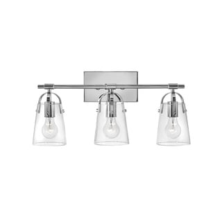Hinkley Foster 3-Light Vanity in Chrome