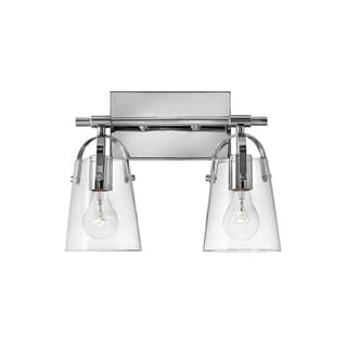 Hinkley Foster 2-Light Vanity in Chrome