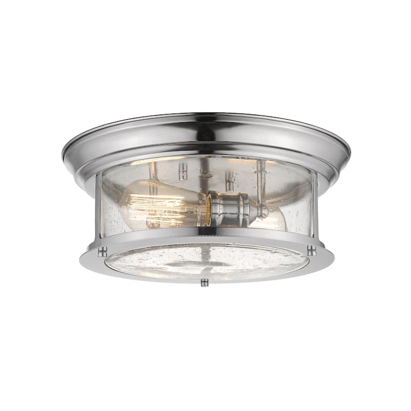 Sonna 2 Light Flush Mount in Chrome - Chrome