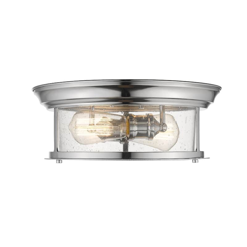 Sonna 2 Light Flush Mount in Chrome