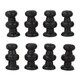 Check in Gray Onyx and Marble Chess Set - Black - Thumbnail 7