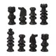 Handmade Classic Onyx and Marble Decorative Chess Set (Mexico) - Thumbnail 3