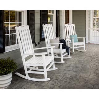 POLYWOOD® Nautical Porch Rocking Chair