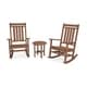 POLYWOOD® Plantation 3-Piece Porch Rocking Chair Set - Thumbnail 5