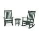 POLYWOOD® Plantation 3-Piece Porch Rocking Chair Set - Thumbnail 1