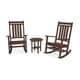 POLYWOOD® Plantation 3-Piece Porch Rocking Chair Set - Thumbnail 3