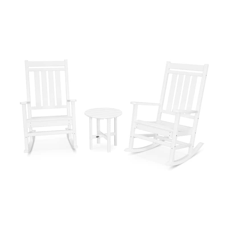 POLYWOOD Estate 3Piece Porch Rocking Chair Set Bed Bath & Beyond