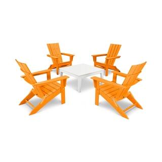 POLYWOOD® Quattro 5-Piece Conversation Set