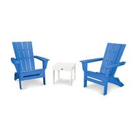 POLYWOOD® Quattro 3-Piece Adirondack Set