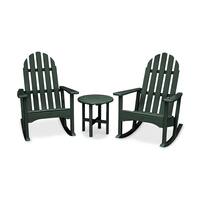 Trex® Outdoor Furniture™ Cape Cod 3-Piece Adirondack Rocker Set