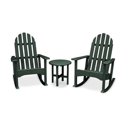 Trex® Outdoor Furniture Cape Cod 3-Piece Adirondack Rocker Set