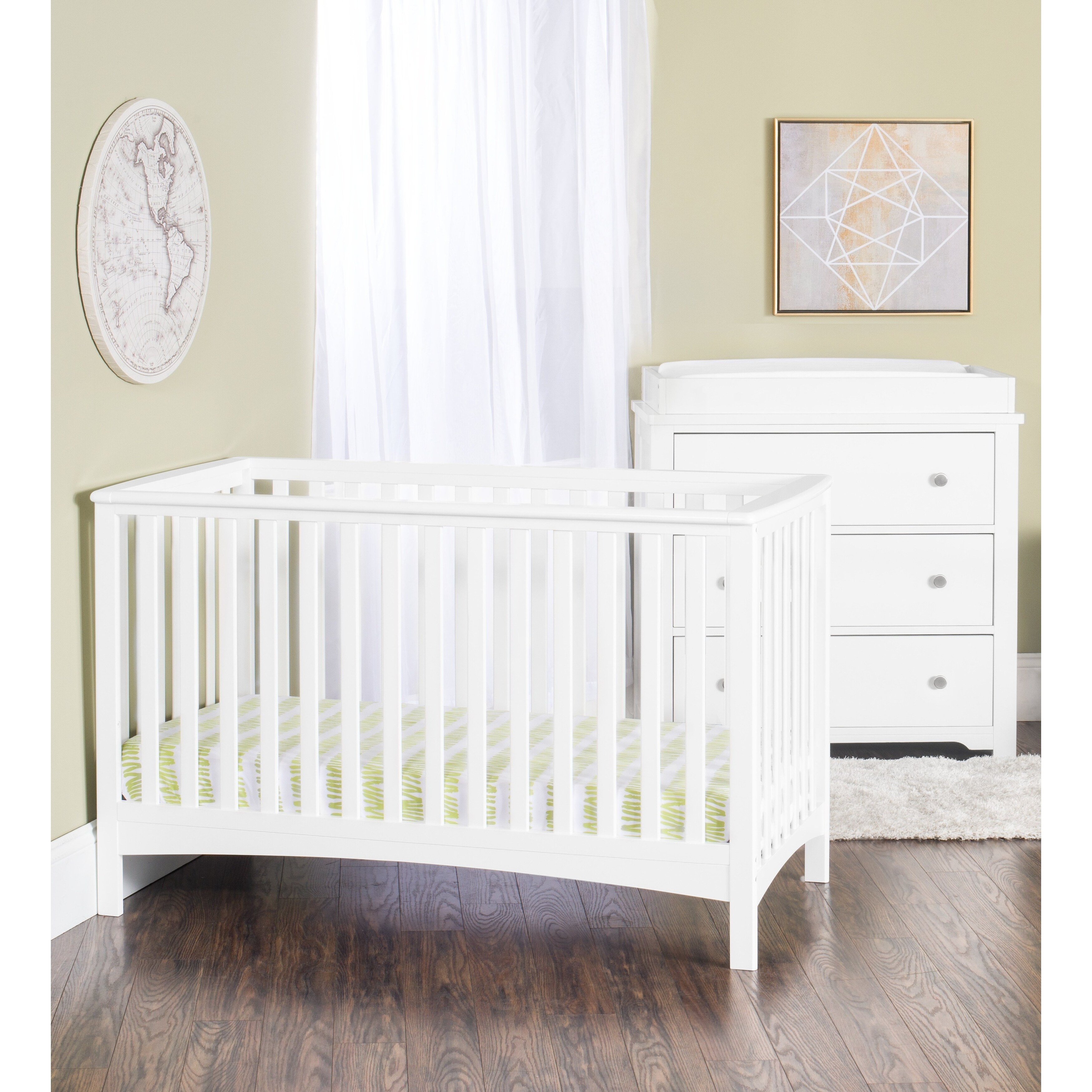 Shop Forever Eclectic London 4 In 1 Convertible Crib Matte White