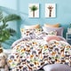 preview thumbnail 1 of 1, Porch & Den Brauner Animal Print Cotton 2-piece Twin/Twin XL Comforter Set