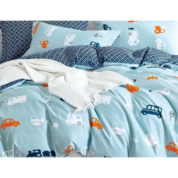 Shop Porch Den Harnish Car Cotton 2 Piece Twin Twin Xl Comforter