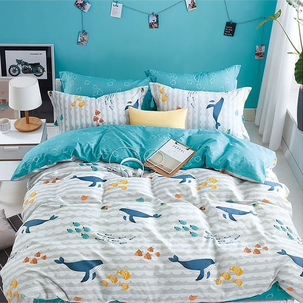 Shop Porch Den Kenai Ocean Cotton 2 Piece Twin Twin Xl Comforter