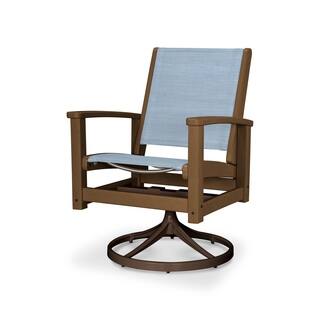 POLYWOOD® Coastal Swivel Rocker
