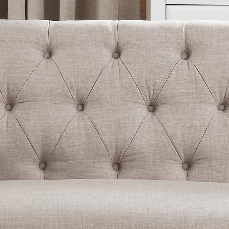 Rosevera LaGuardia Slipper Chair, Chesterfield, Armlesschair