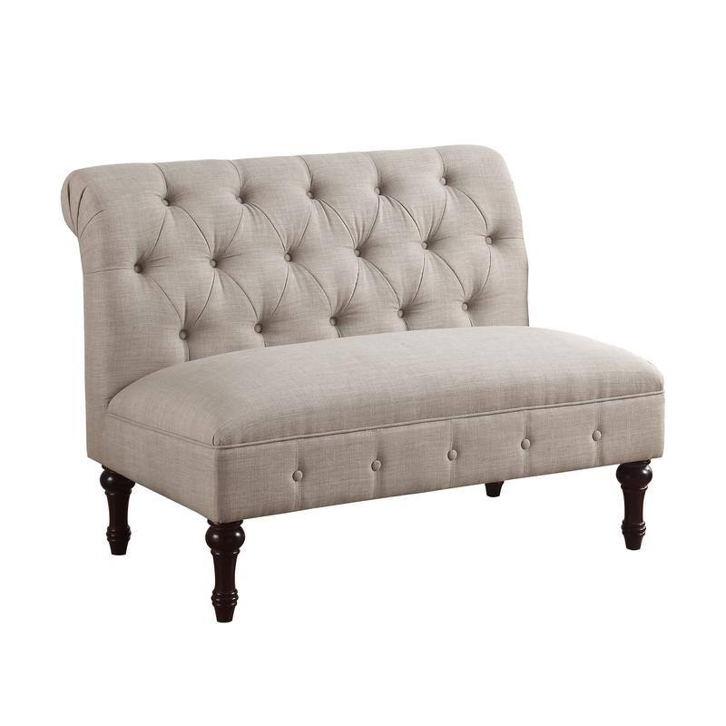 Rosevera LaGuardia Slipper Chair, Chesterfield, Armlesschair