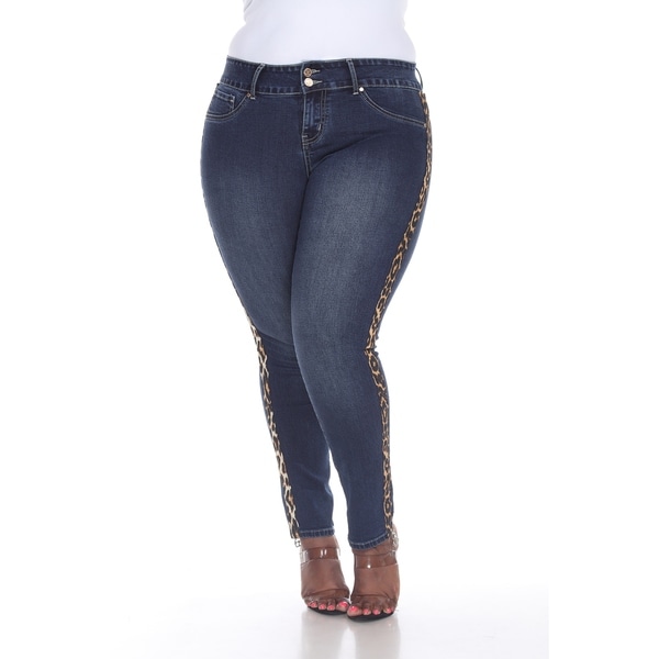 women's plus size stretch jeans