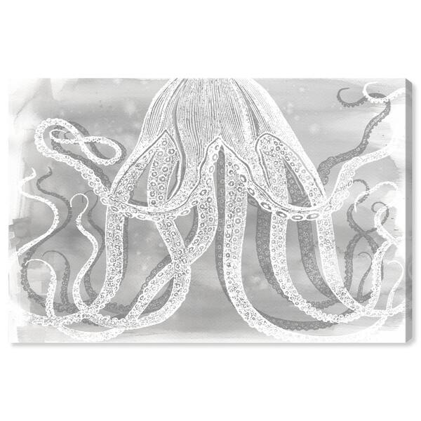 Shop Oliver Gal Octopus Watercolor Animals Wall Art Canvas Print