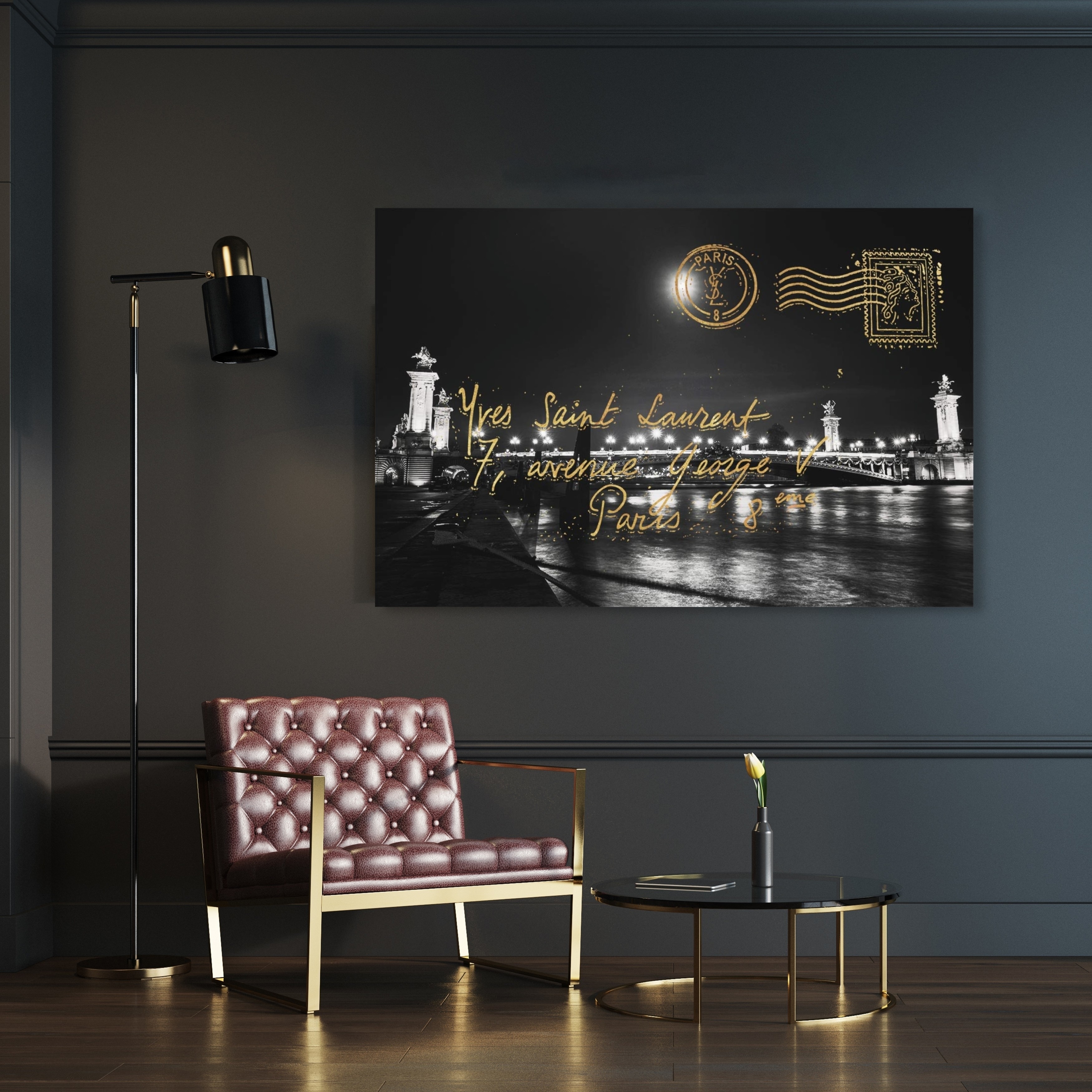 oliver gal paris gold letter fashion and glam wall art canvas print black gold overstock 28595774