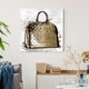 Oliver Gal 'LV Gold' Fashion and Glam Wall Art Canvas Print - Gold ...