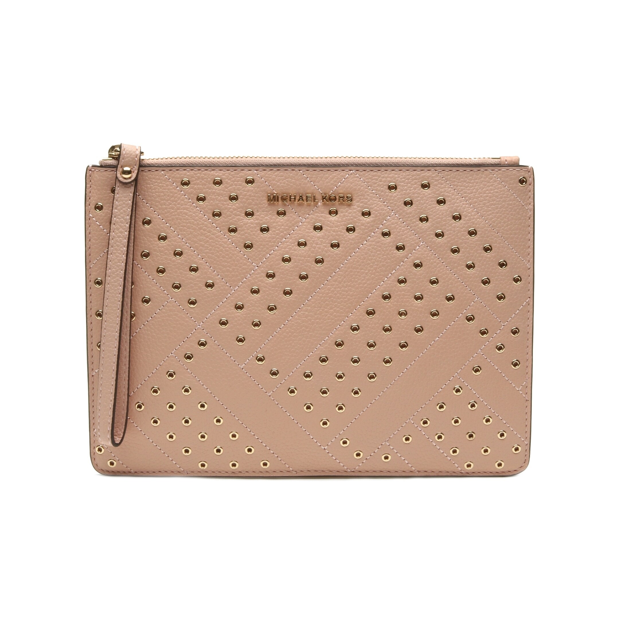 michael kors zip clutch