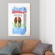 preview thumbnail 9 of 9, Oliver Gal 'Milano Milk' Fashion and Glam Wall Art Canvas Print - White, Red 24 x 36