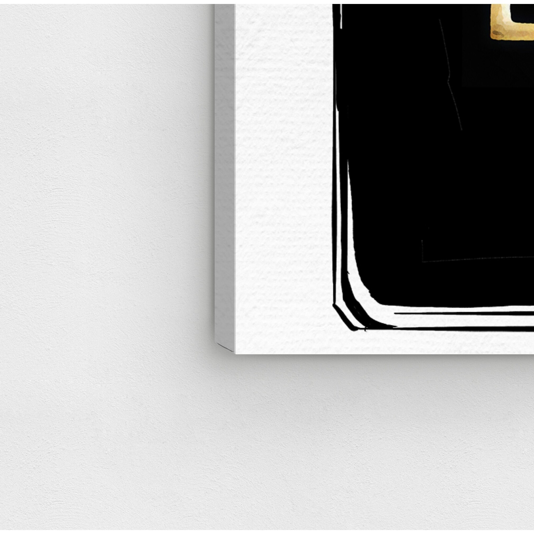 Oliver Gal 'Noir Fashionista' Fashion and Glam Wall Art Canvas