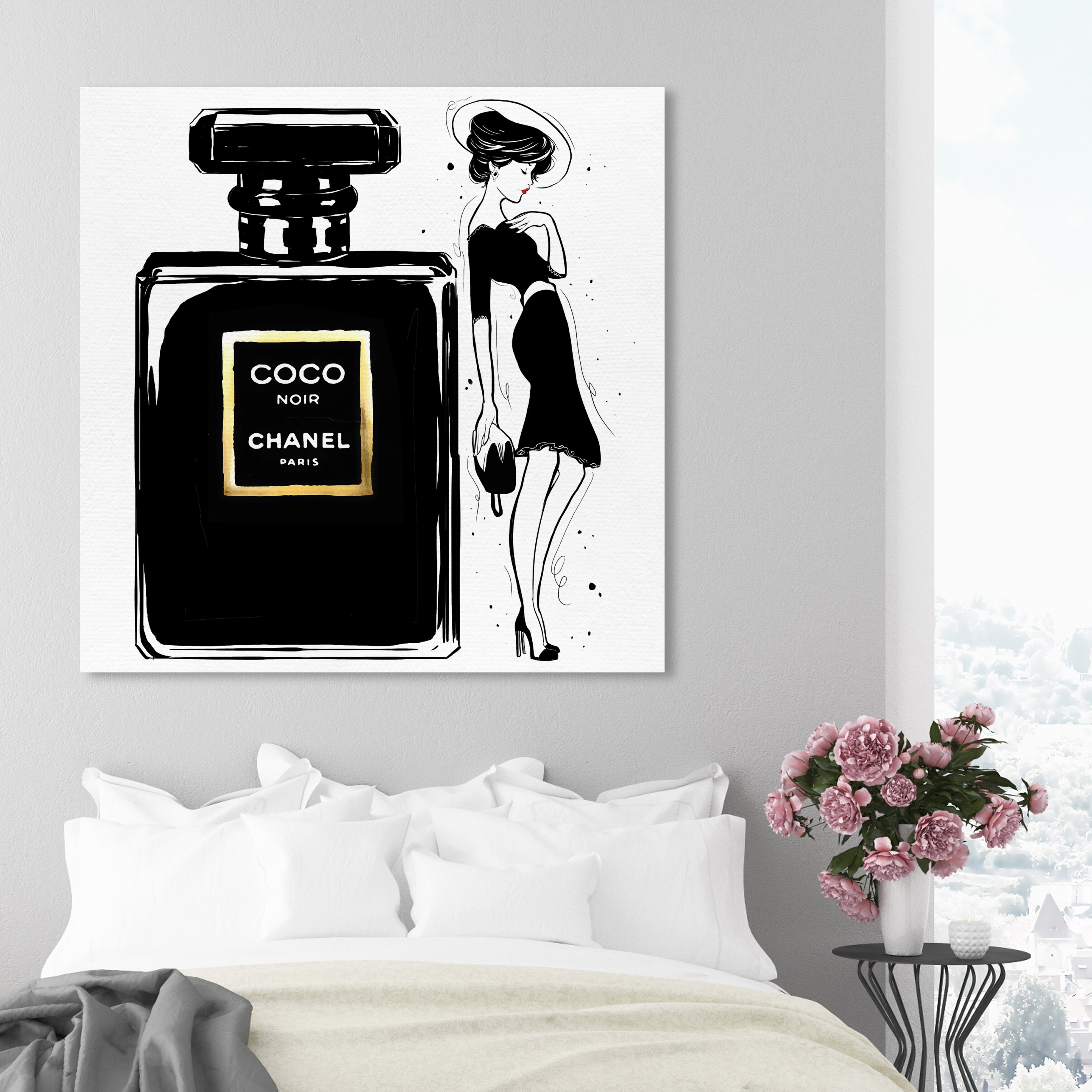 新品 オリバーガル Noir Fashionista Oliver Gal 'Noir Fashionista' Fashion and Glam Wall Art Canvas
