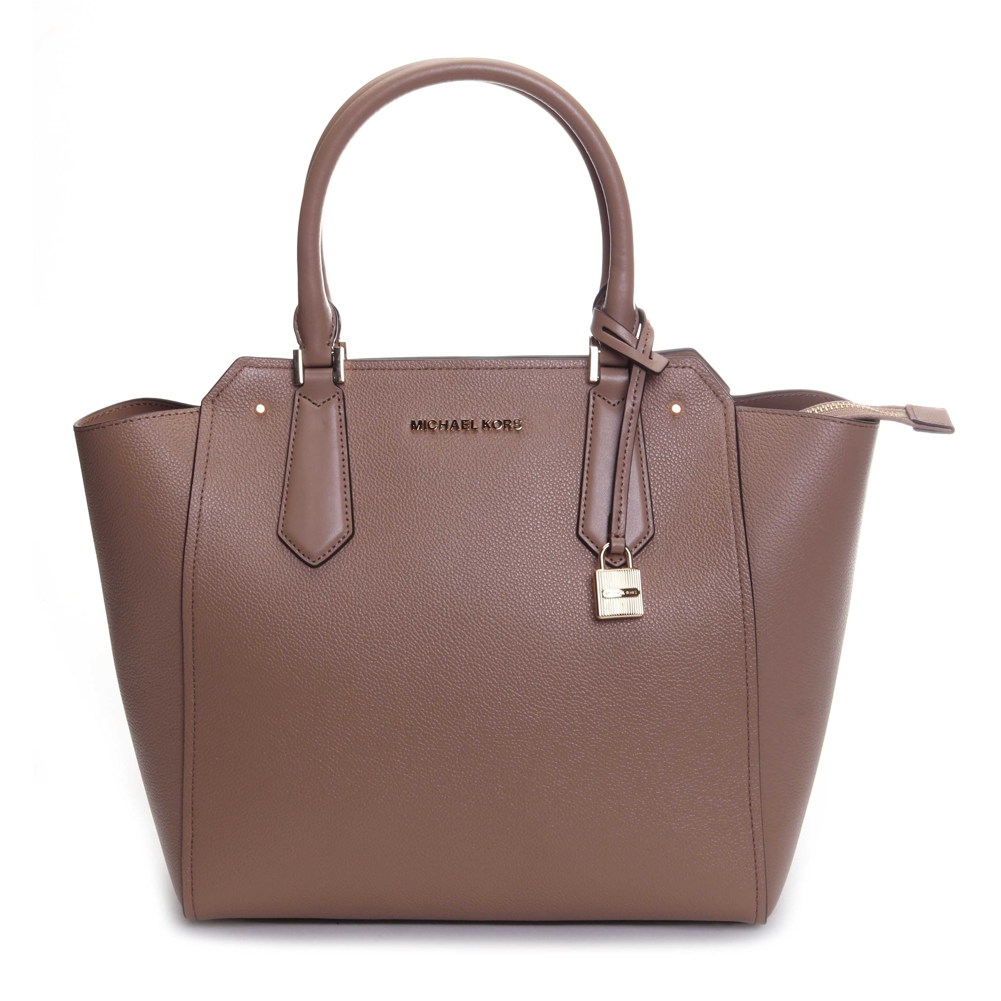 hayes large saffiano leather satchel