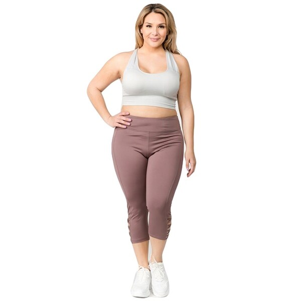 plus size capri workout pants
