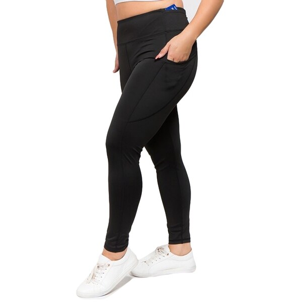 workout leggings with pockets plus size