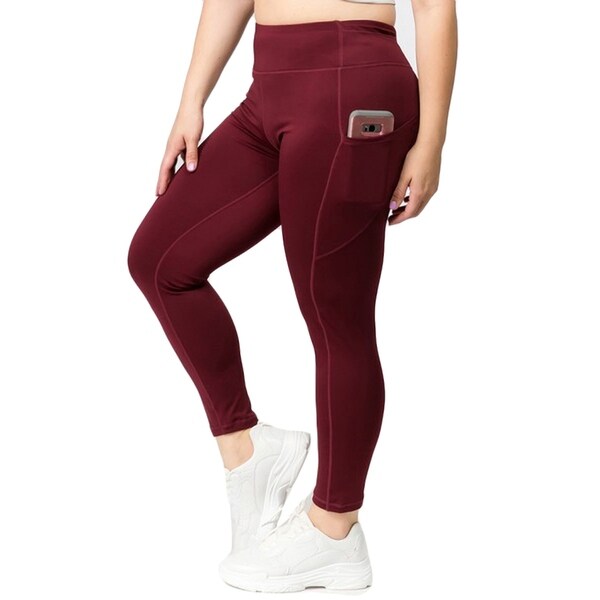 high waisted gym leggings plus size